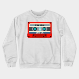 Marvin Gaye Classic Cassette Tape Crewneck Sweatshirt